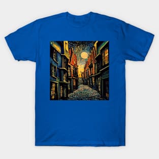 Starry Night in Diagon Alley T-Shirt